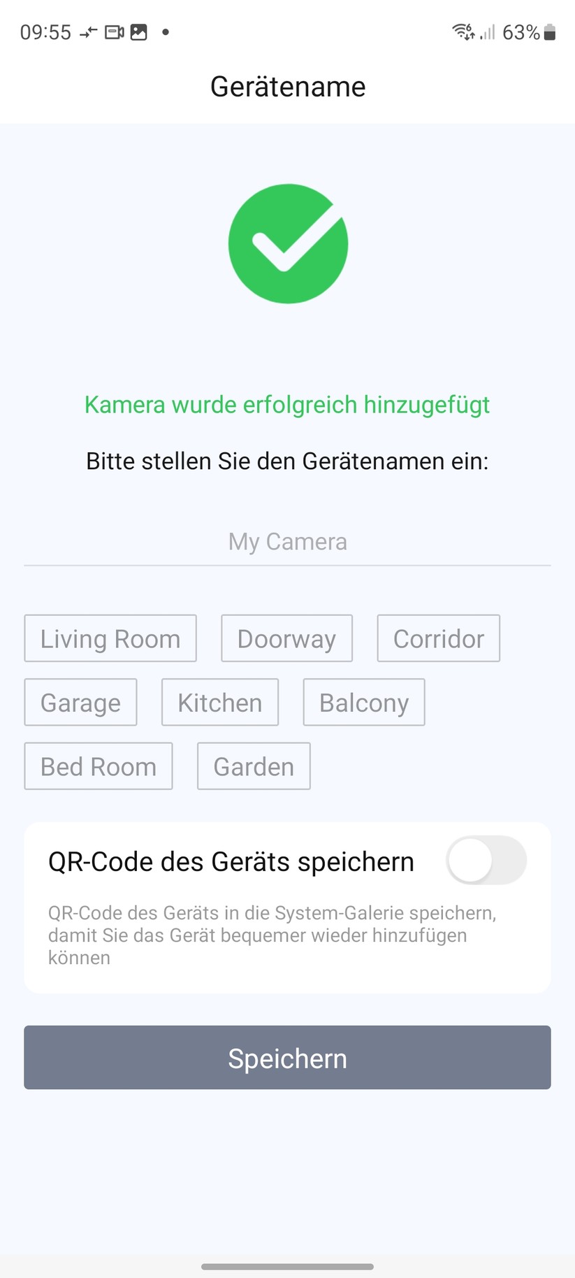 Foscam B4: Inbetriebnahme mit App