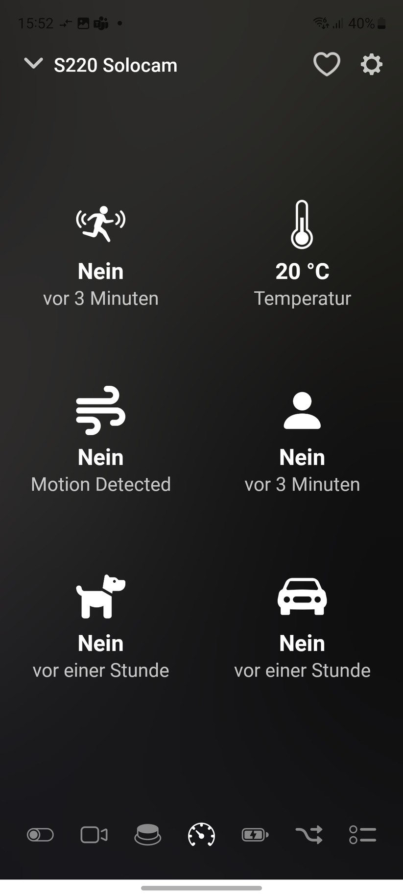 Eufy Solocam S220: Integration in Homey Pro