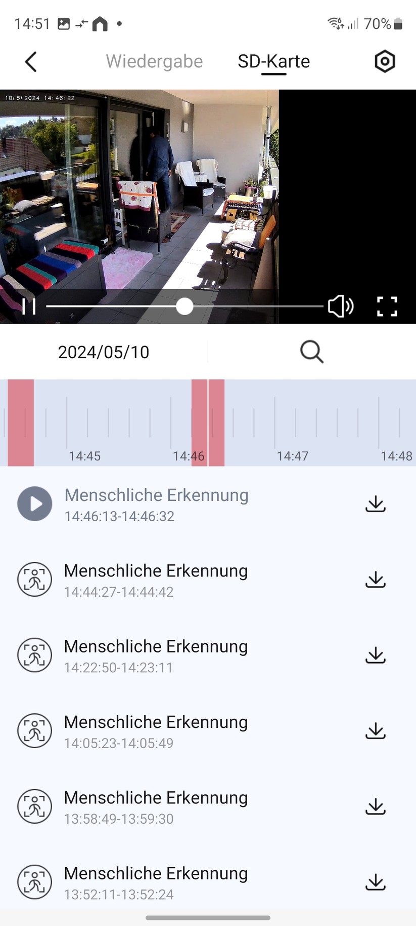 Foscam B4: Einstellungen