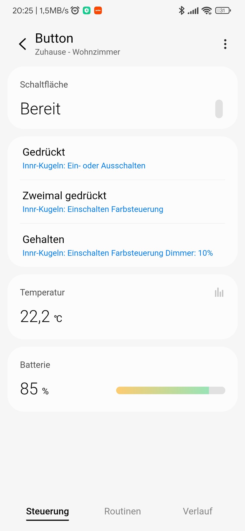 Smartthings: App