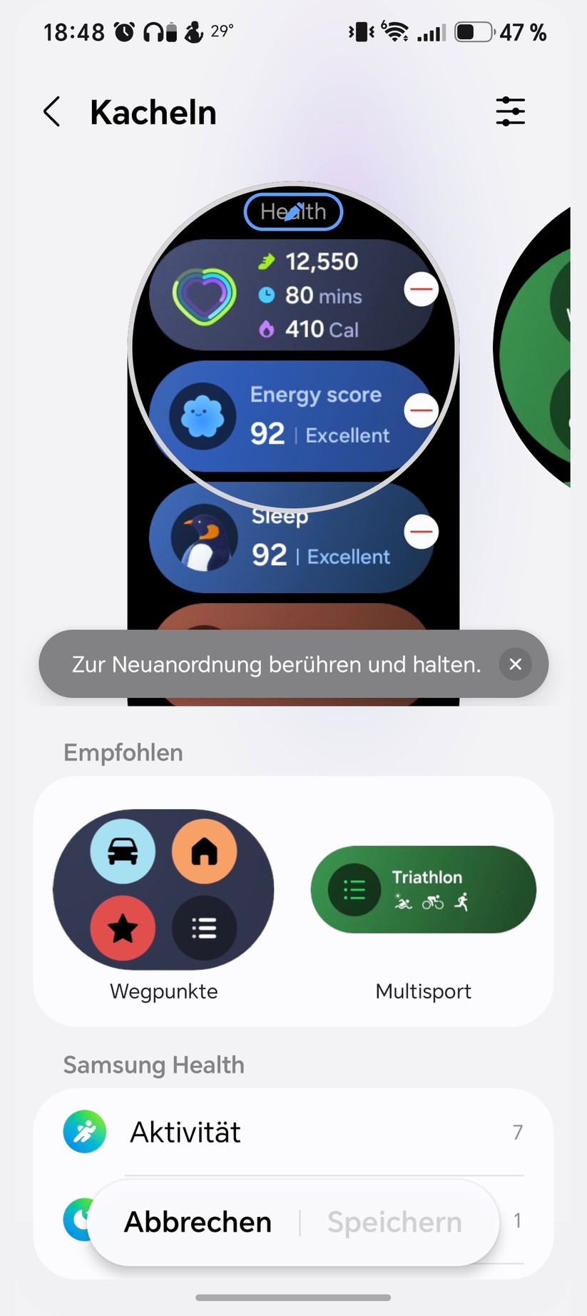 Samsung Galaxy Watch Ultra 2: Wearable-App