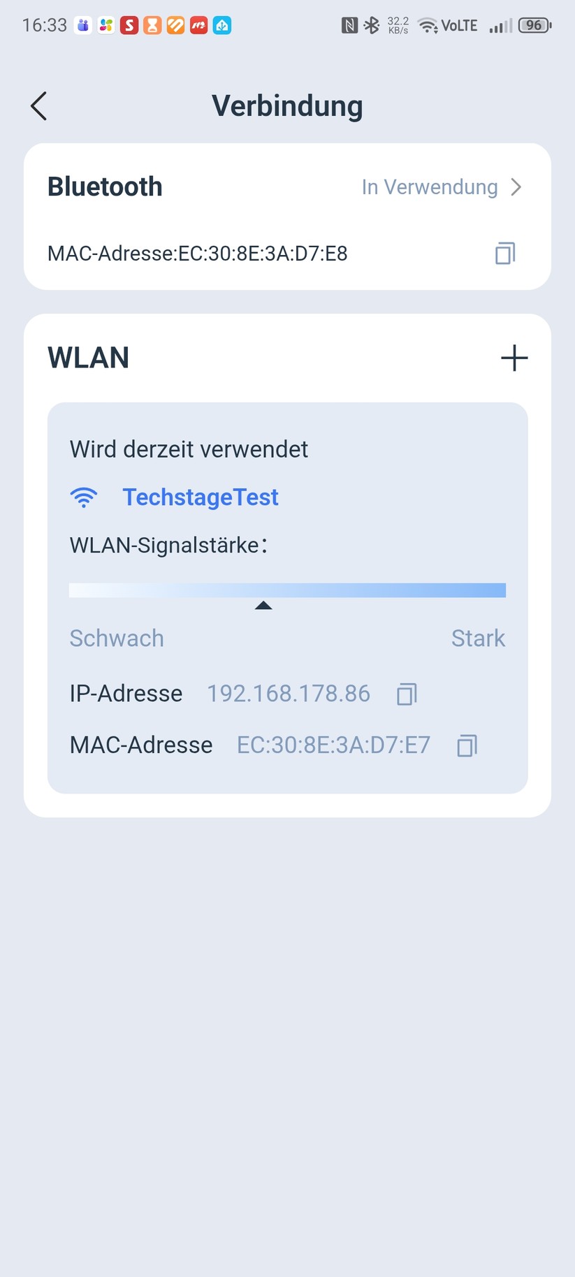 Ecovacs-App: Einstellungen
