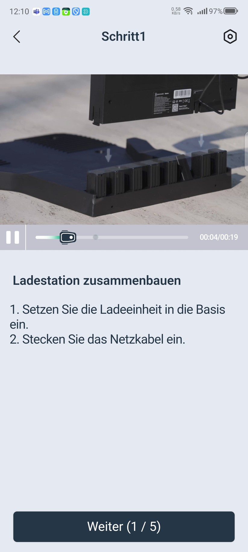  Inbetriebnahme und Kartierung