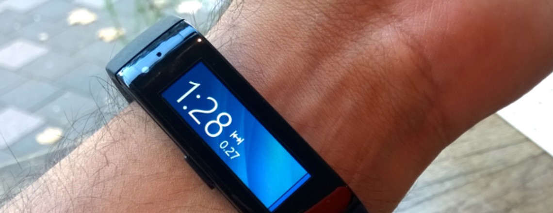 Microsoft Band im Hands-on: Fitness-Smartwatch für Alle