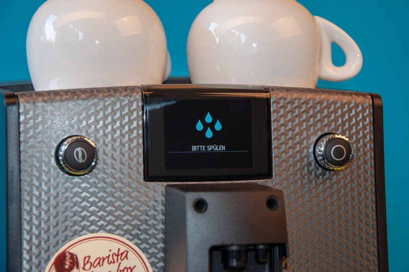 Die NICR 789 möchte oft gespült werden. 