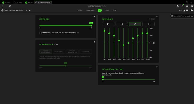 Razer Blackshar V3 Pro - Bilder App 