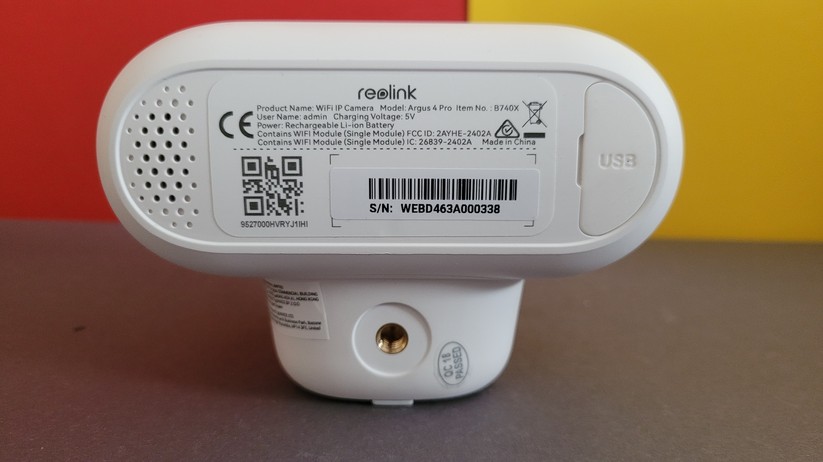 Reolink Argus 4 Pro: 180°-Sichtfeld mit bis 5120 × 1440 Pixel bei maximal 15 fps, lichtstarkes Objektiv mit farbiger Nachtsicht ohne Zusatzbeleuchtung, unterstützt 2,4- und 5-GHz-WLAN, Akku mit 5000 mAh und 6-Watt-Solarpanel