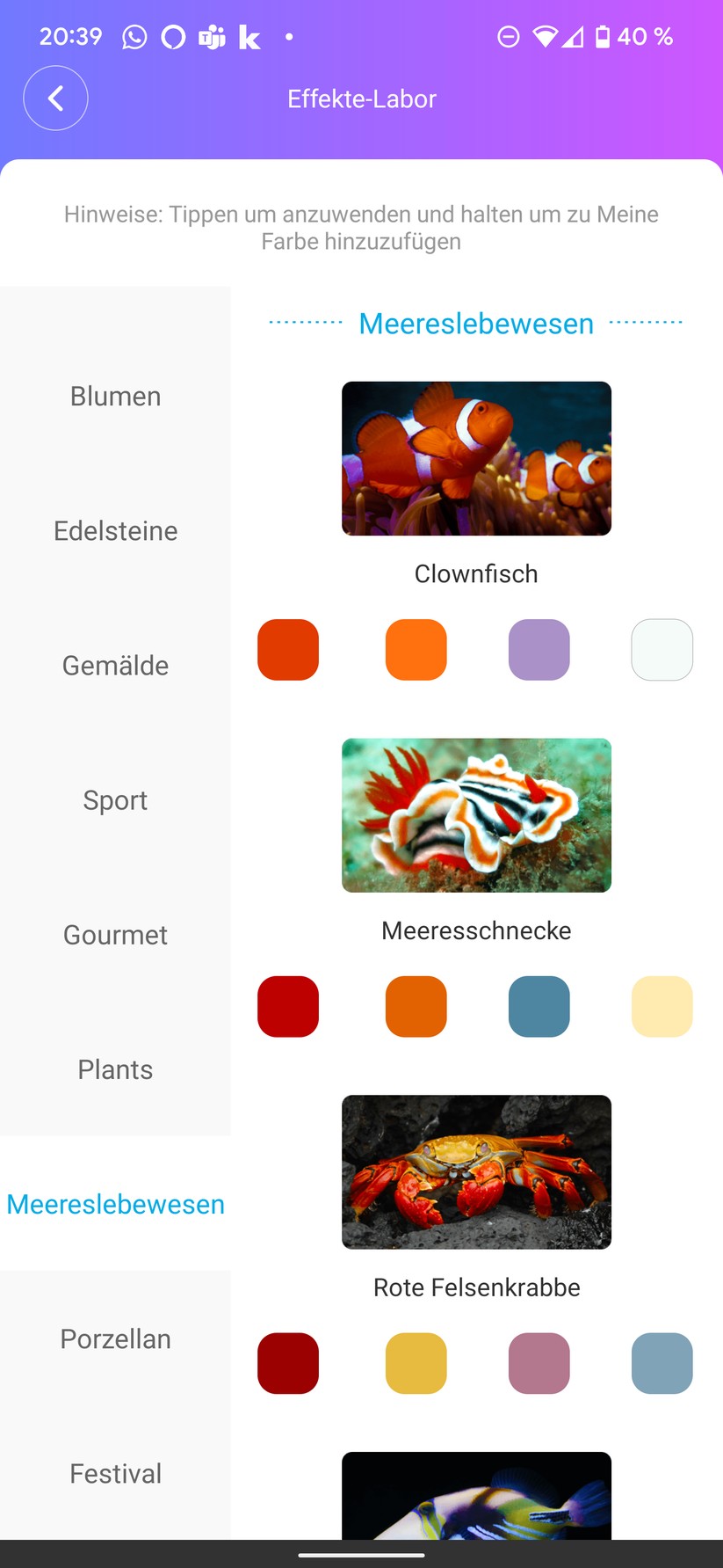 Govee App Screenshots
