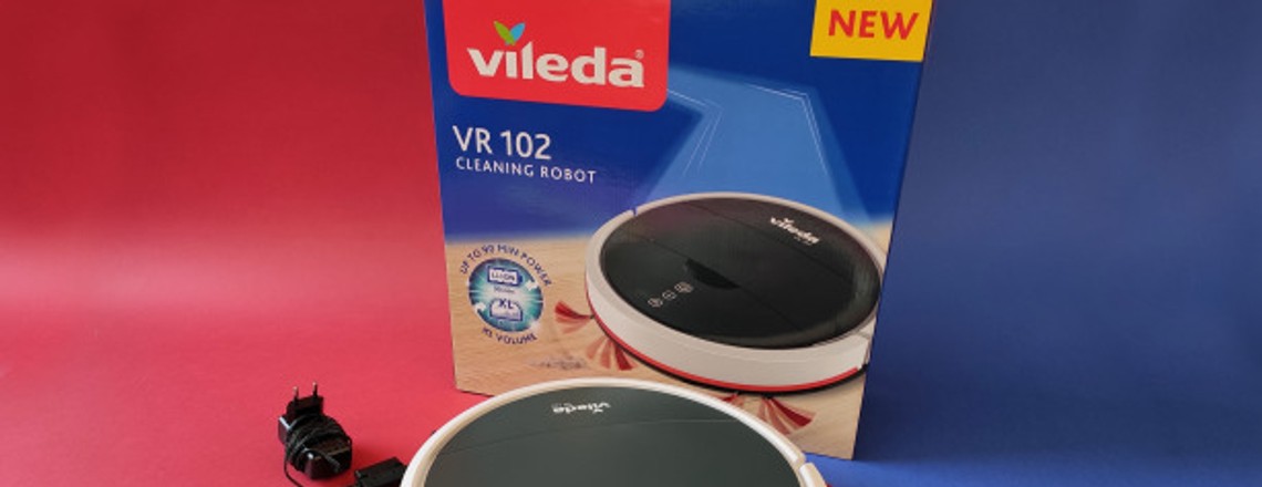 Vileda VR 102 im Test: Staubsauger-Roboter für 130 €