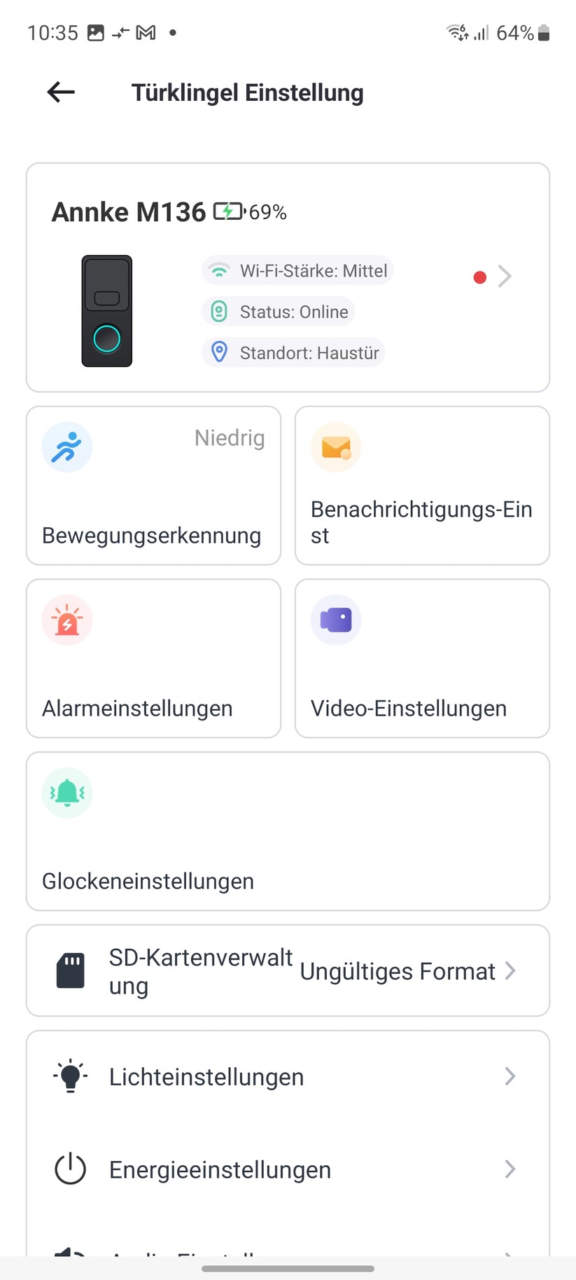 Annke Whiffle (M136): Setup mit App Vico Home, Einstellungen, Aufnahmen 