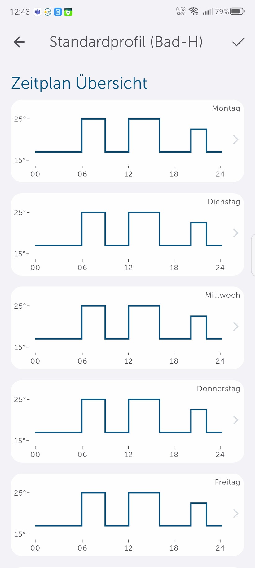  Einstellungen, Heizpläne, Automatisierung mit Fenstersensor