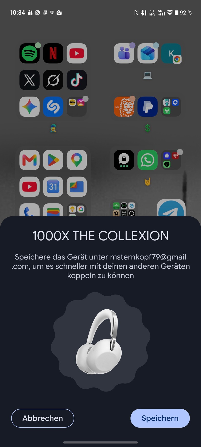Sony 1000X The Collexion Screenshot
