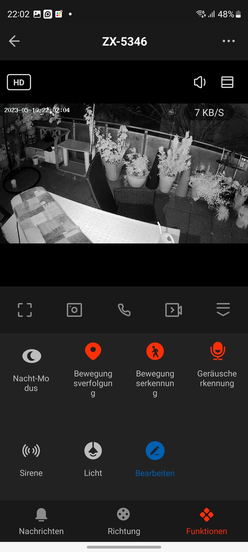 7Links IPC-740 (ZX-5346-675): Tuya-App