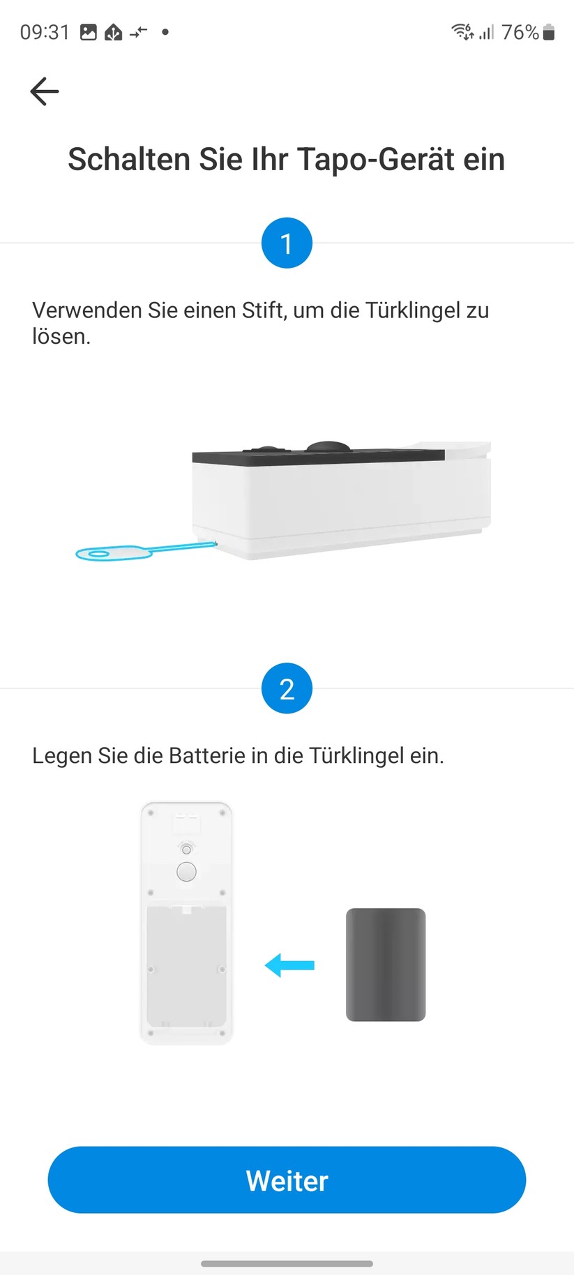 Video-Türklingel TP-Link Tapo D230S1