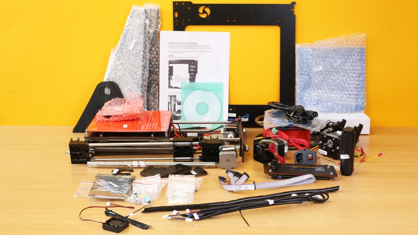 Sogar das nötige Werkzeug ist beigepackt.