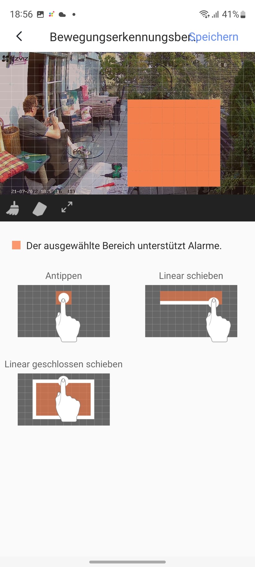 Ezviz CB8 2K: App, Einstellungen, Nachtsicht