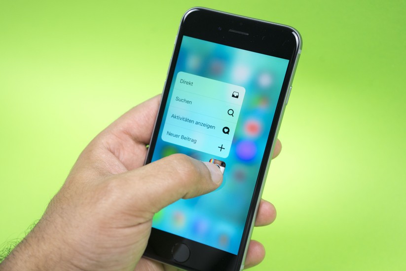 iPhone 6s mit 3D Touch