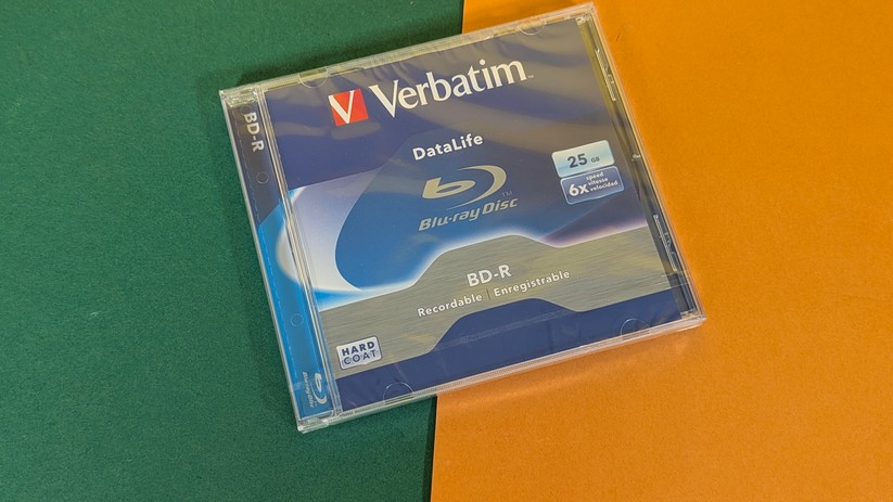Blu-Ray-Rohling von Verbatim