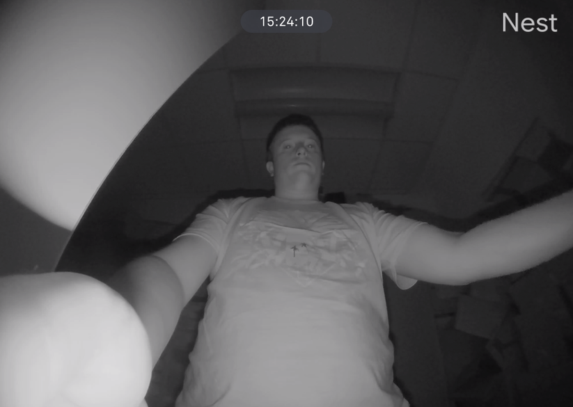 Wenig Kontrast, kaum Schärfe – Aufnahmen mit der Nest Hello sind keine Augenfreude.
