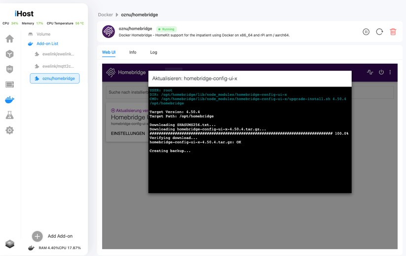 Smart-Home-Zentrale Sonoff iHost: Zigbee, Docker, Homebridge, Node-RED
