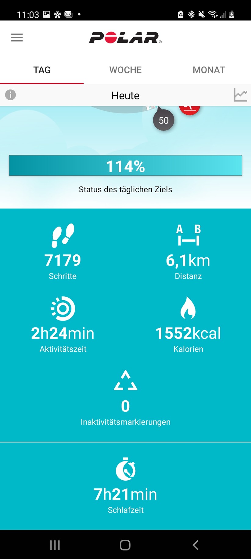 Polar Ignite 2 - Polar Flow App