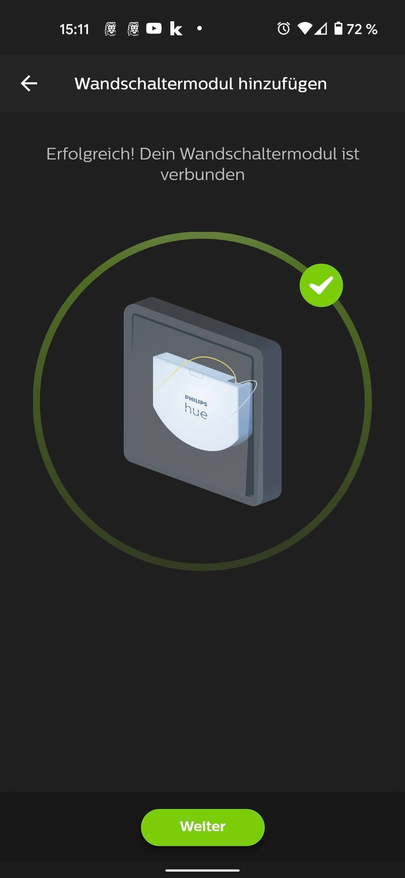 Philips Hue Wandschalter Modul