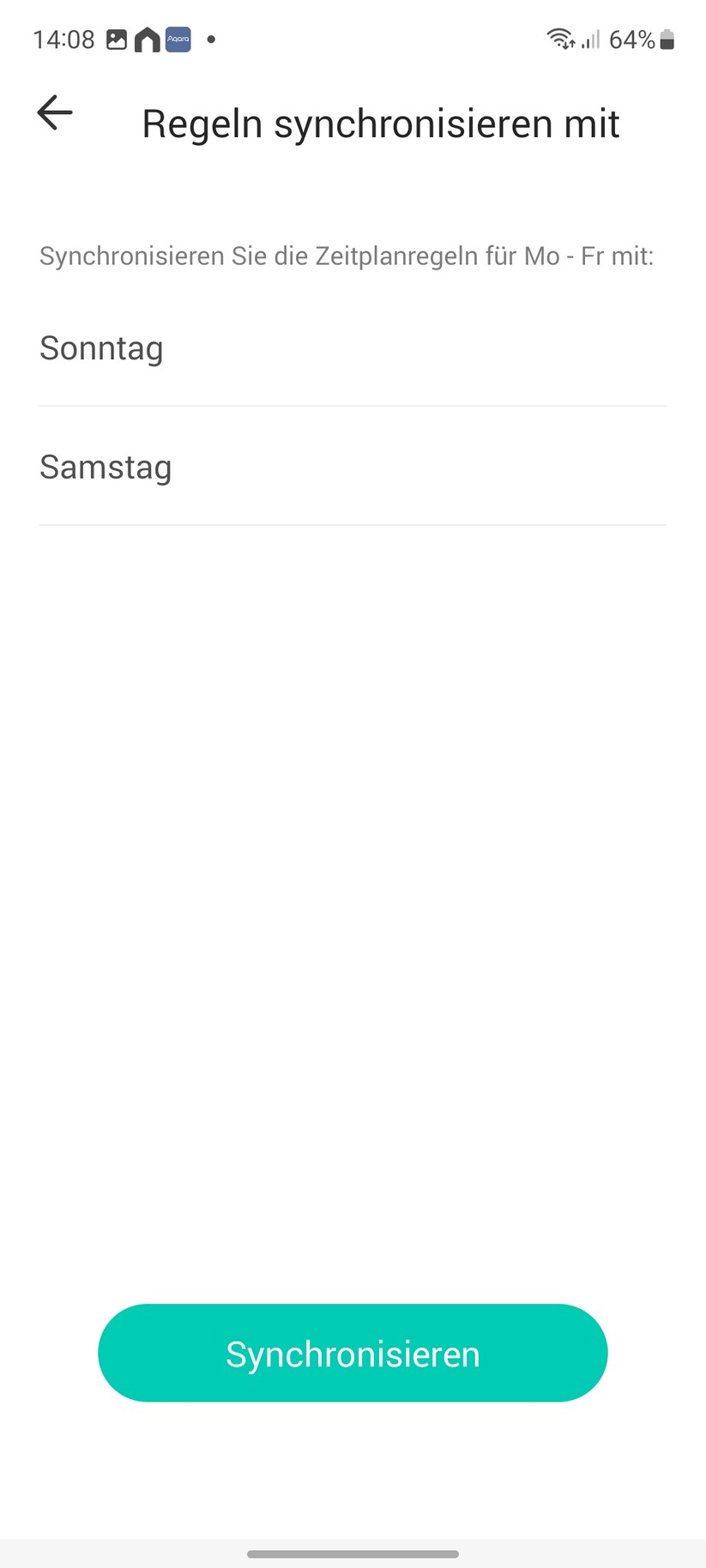  App, Einstellungen und Heizpläne