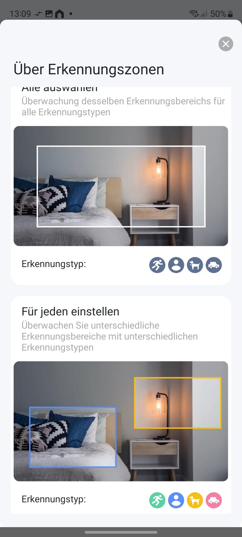 TP-Link C425: Das Set-up der Überwachungskamera erfolgt mit der Tapo-App, für die allerdings ein Konto erforderlich ist. Die App informiert dabei nicht nur die Funktionen der C425, sondern gibt auch Tipps zum Aufstellort.