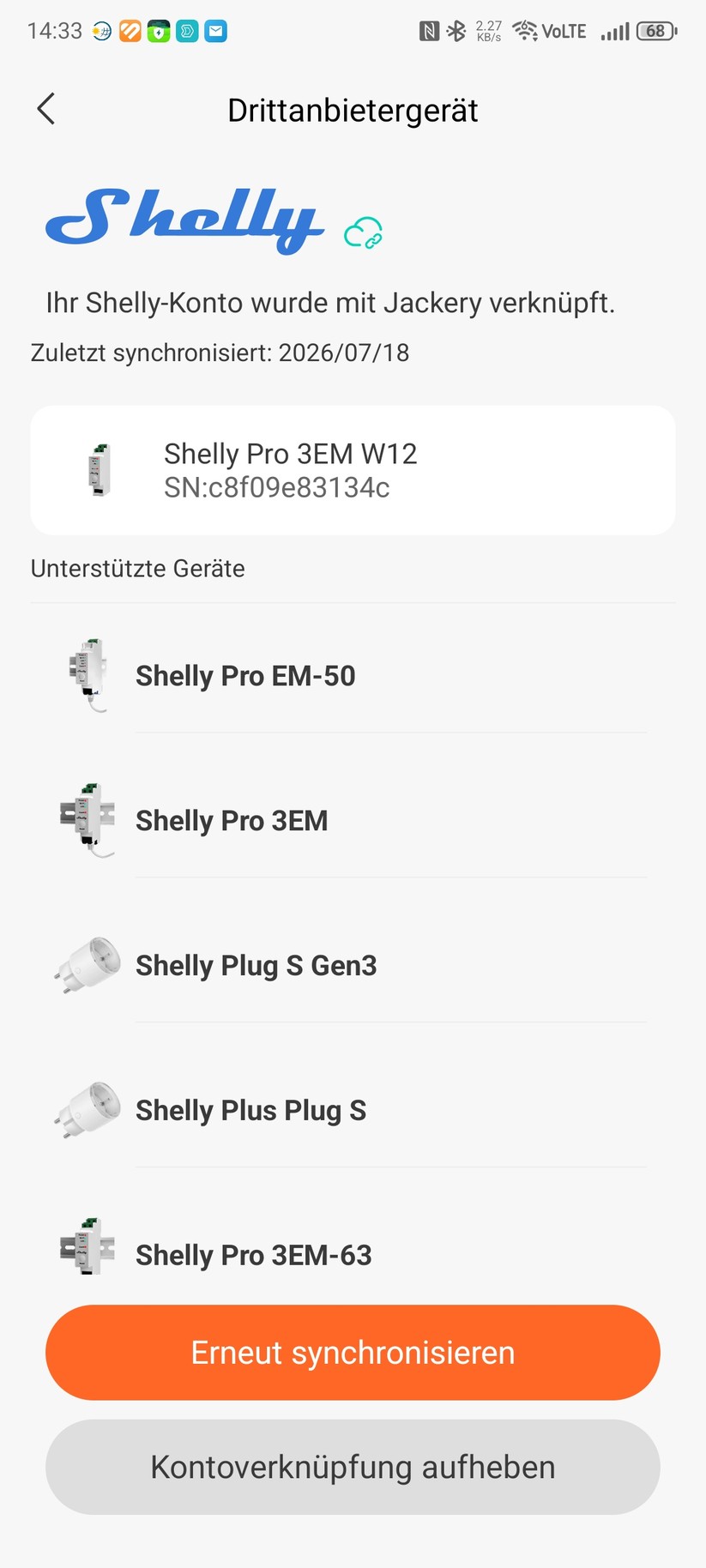 Jackery Solarvault 3 Pro: Die App ist übersichtlich und leicht zu bedienen. Für die Integration in Home Assistant muss man die MQTT-Zugang konfigurieren.