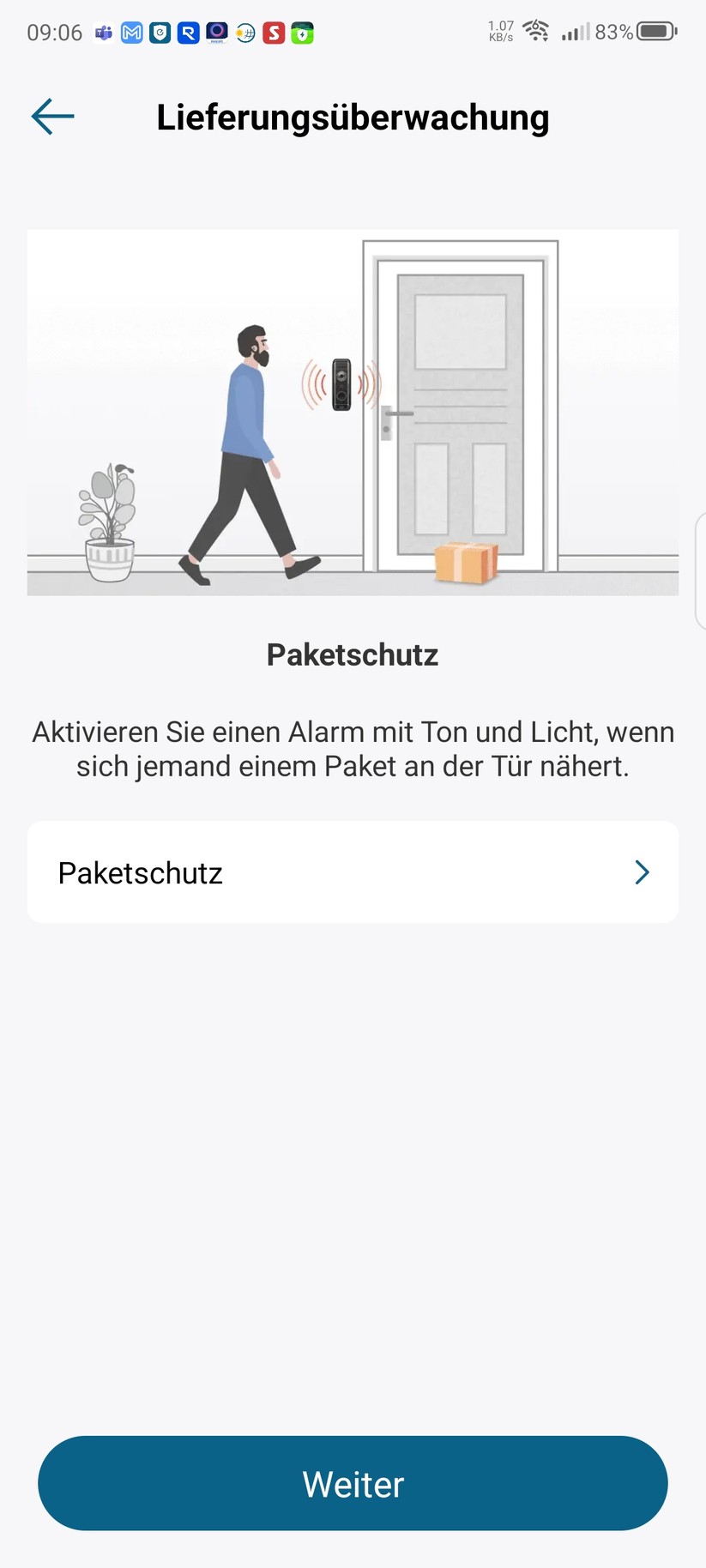 Eufy Video Doorbell E340: Konfiguration