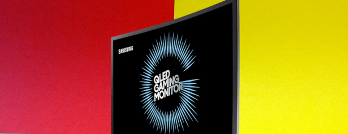 QLED-Gaming-Monitor Samsung CF24FG73 im Test