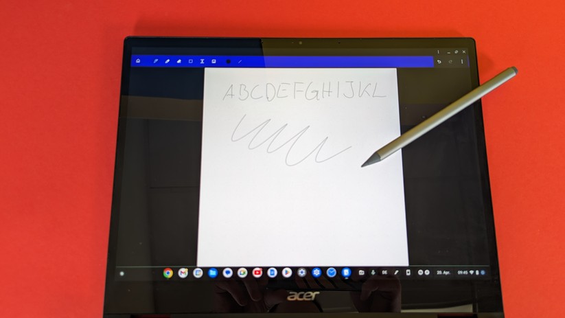 Chromebook mit Penoval USI Stylus