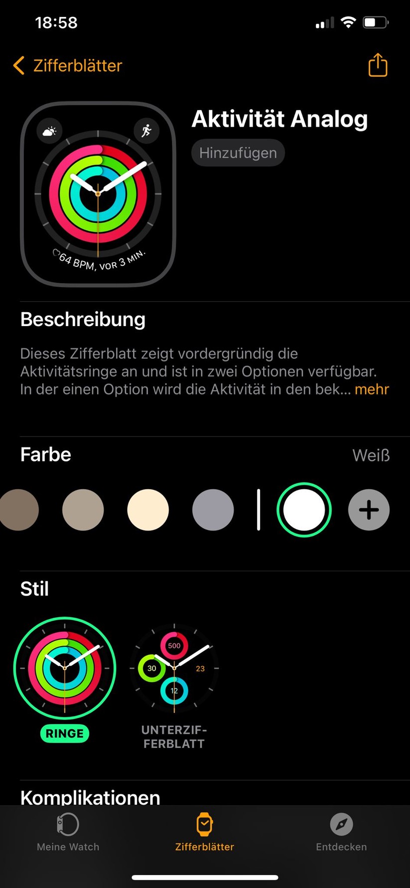 Apple Watch 7: App, Konfiguration und Features