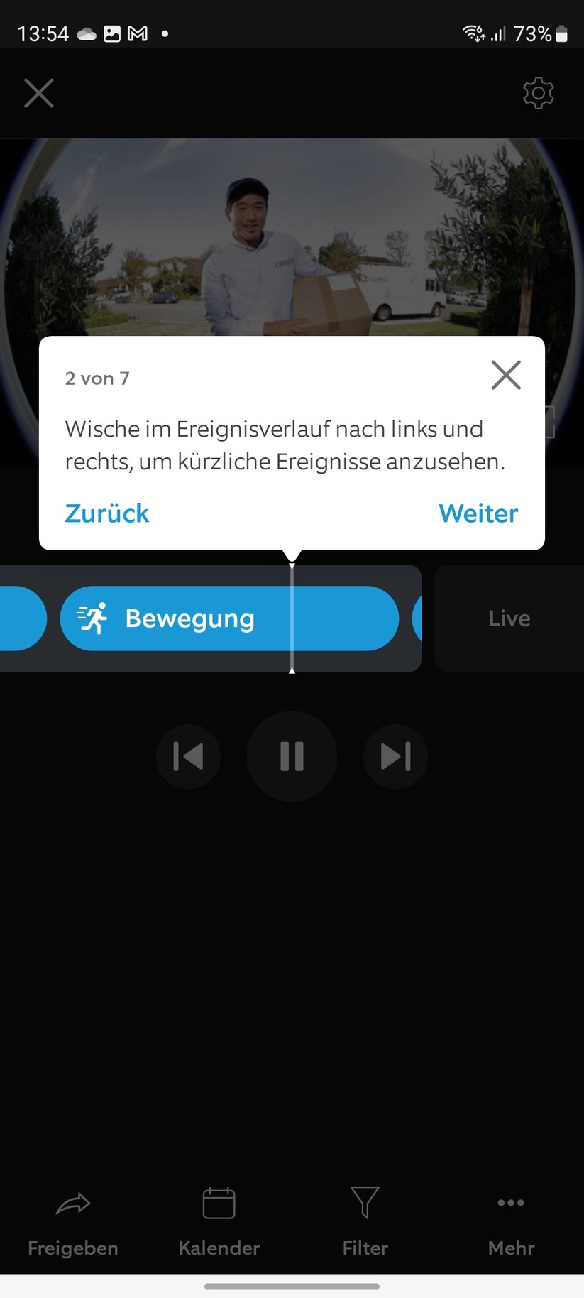 Ring Stick Up Cam Pro Akku: Die Kamera bietet viele Funktionen und Konfigurationsmöglichkeiten.