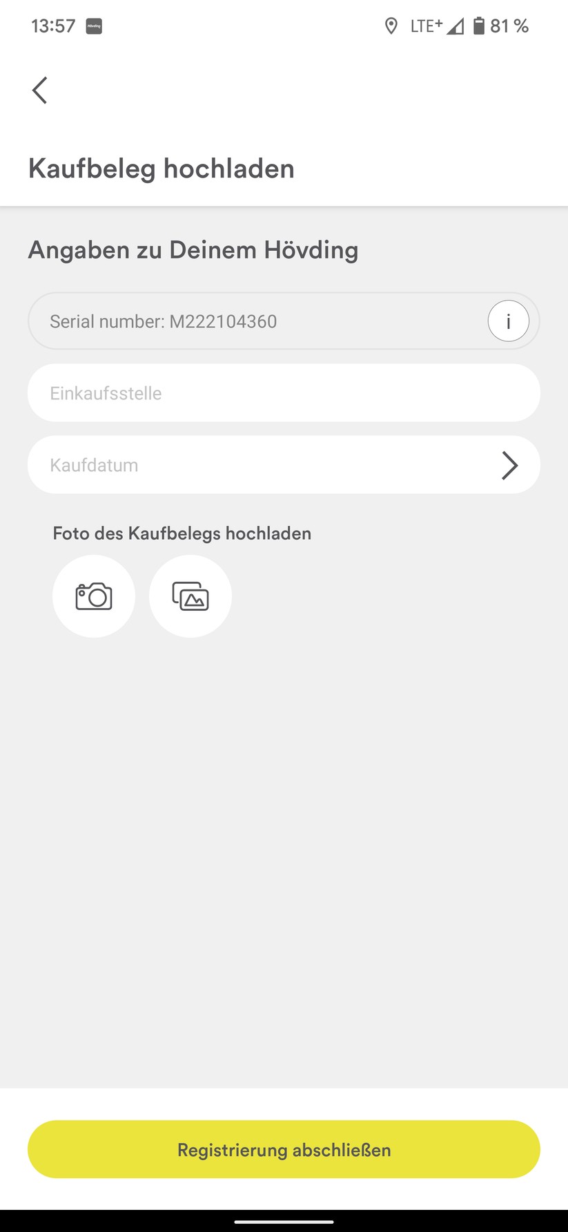 Hövding 3 App