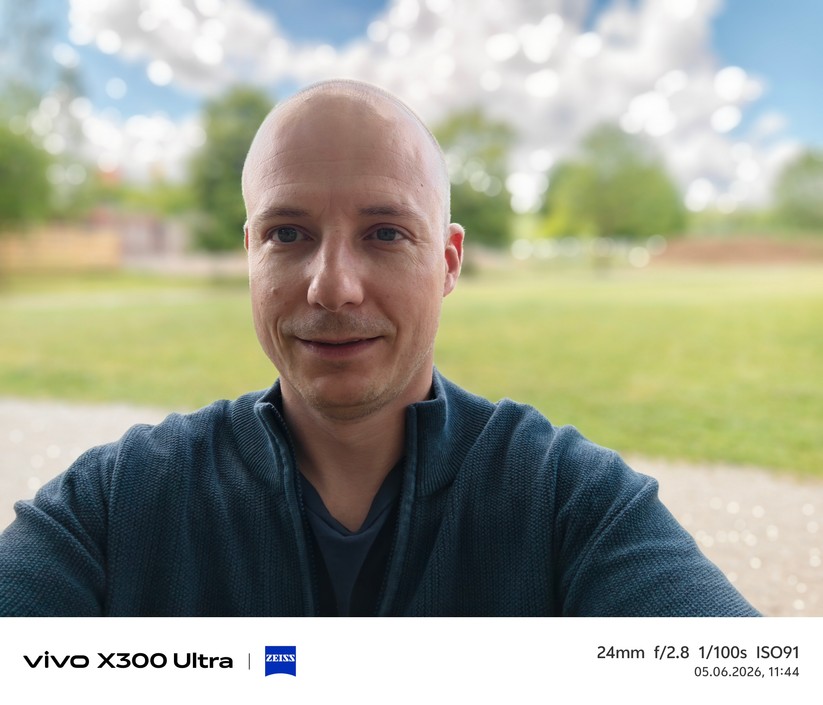  Selfie im Portätmodus