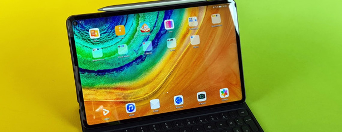 Huawei Matepad Pro: Tablet mit Stift und Keyboard im Test
