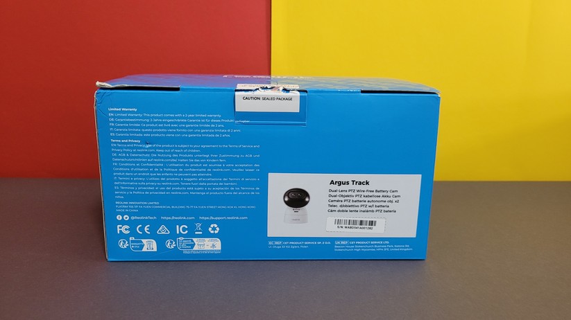 Reolink Argus Track: 4K, Akku, Dual-WLAN, Gegensprechfunktion, farbige Nachtsicht, automatische Verfolgung