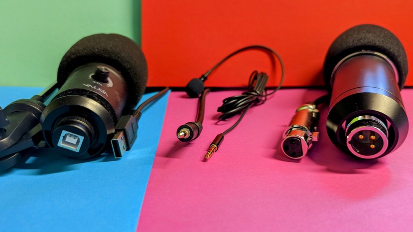 USB, Klinkenstecker und XLR