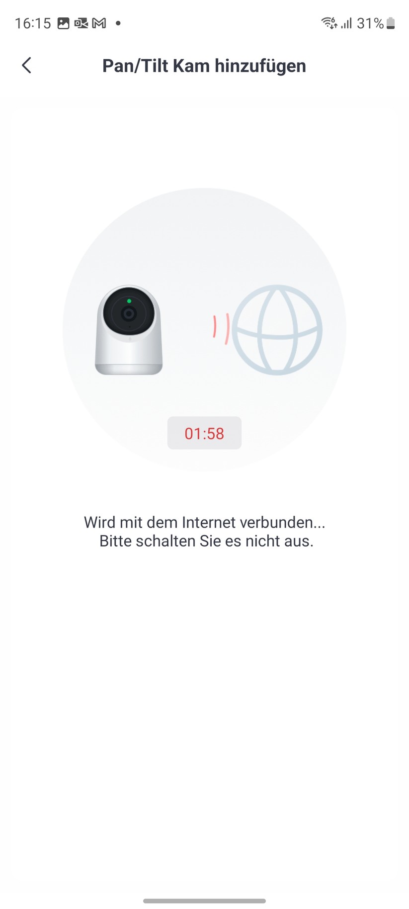 Switchbot PTZ-Überwachungskamera 2K