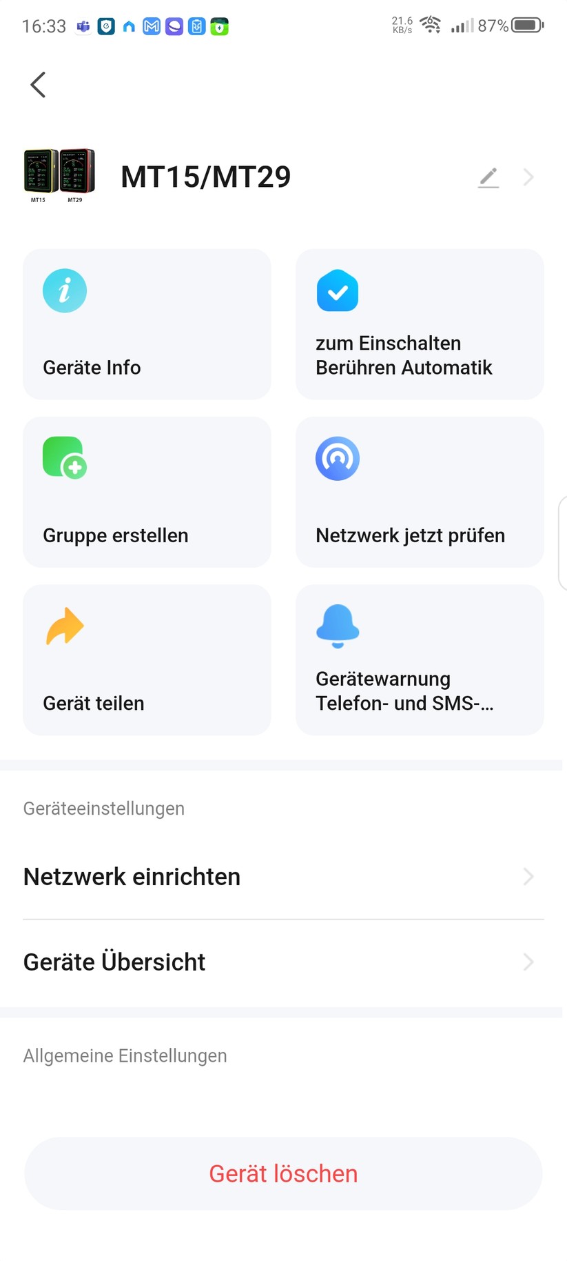 Raumluftsensor Air Quality Detector MT29 im Test: Einrichtung und Konfiguration mit Tuya-App