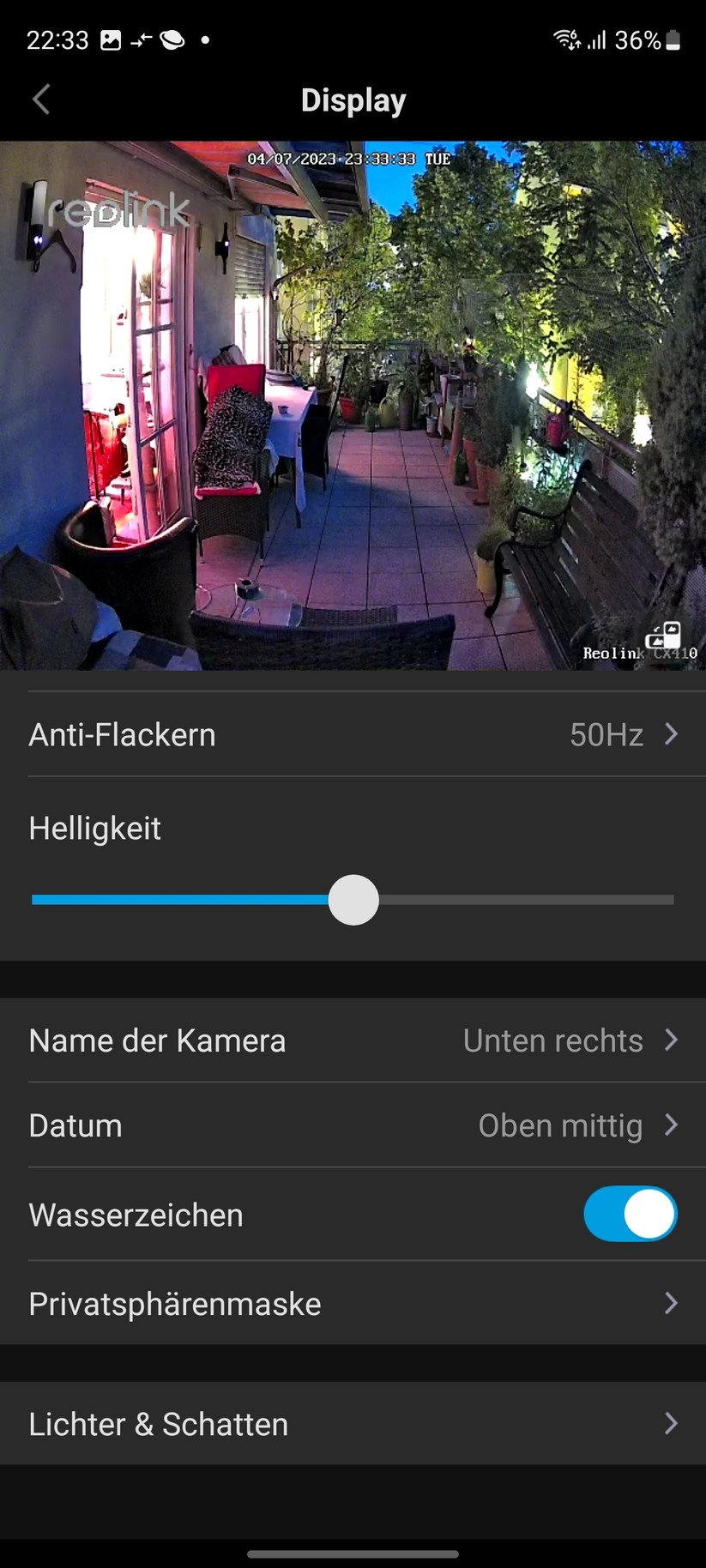 Reolink CX410: Einrichtung mit mobiler App