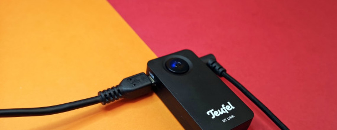 Audio-Bluetooth-Empfänger im Test: BT Link von Teufel