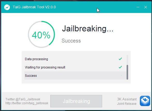 TaiG-Jailbreak für iOS 8.3