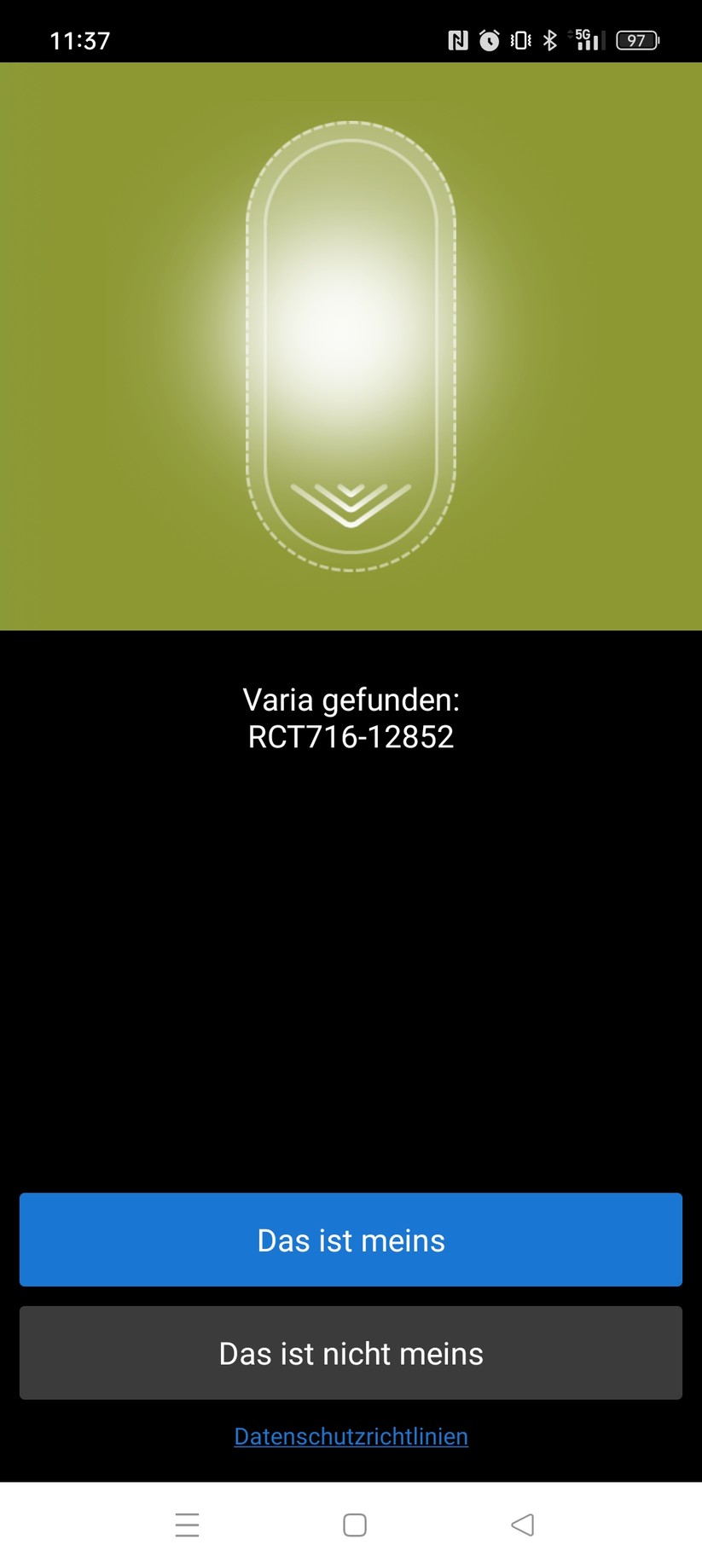 Garmin Varia RCT716 Rücklicht