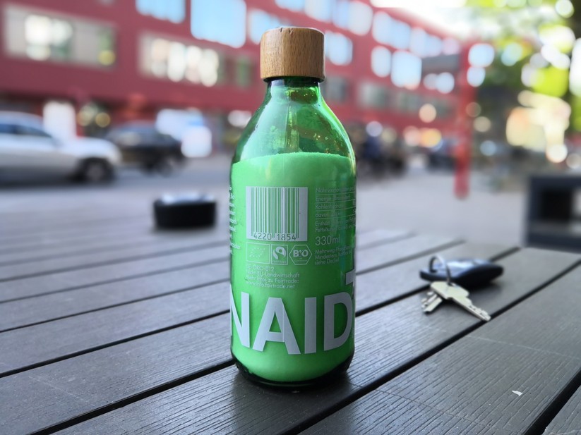 Aufnahme bei Tageslicht mit künstlicher f/0,95 Blende