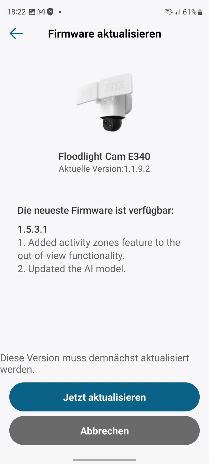 Eufy Floodlight Cam E340: Einrichtung & Einstellungen