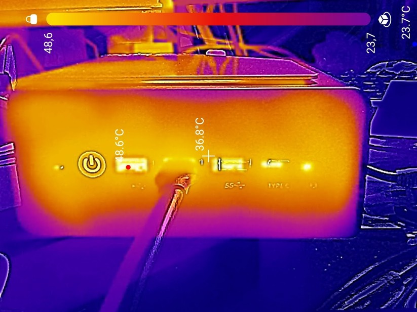 GMKtec Nucbox K12 – Wärmebild
