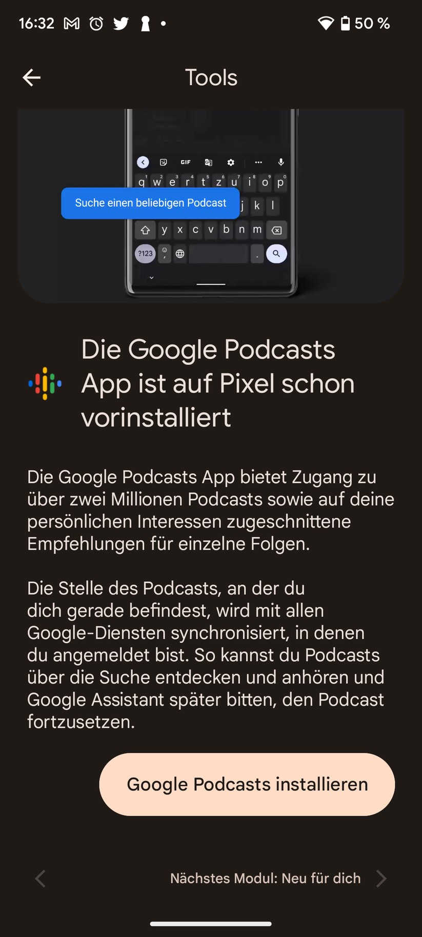 Google Pixel 7 Software-Funktionen