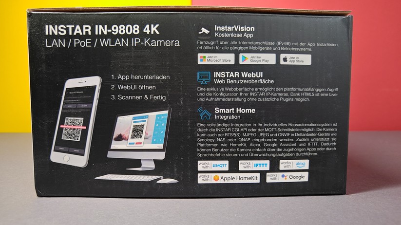 Instar IN-9808 4K im Test: Top-Überwachungskamera mit WDR, MQTT, Onvif & Homekit 